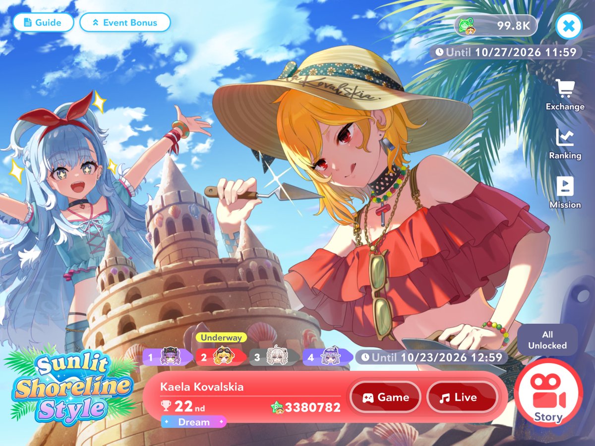 _majimaur's tweet photo. kaela event progress for today 
place ur bets how much im gonna fall overnight https://t.co/MrX0GtHBd4