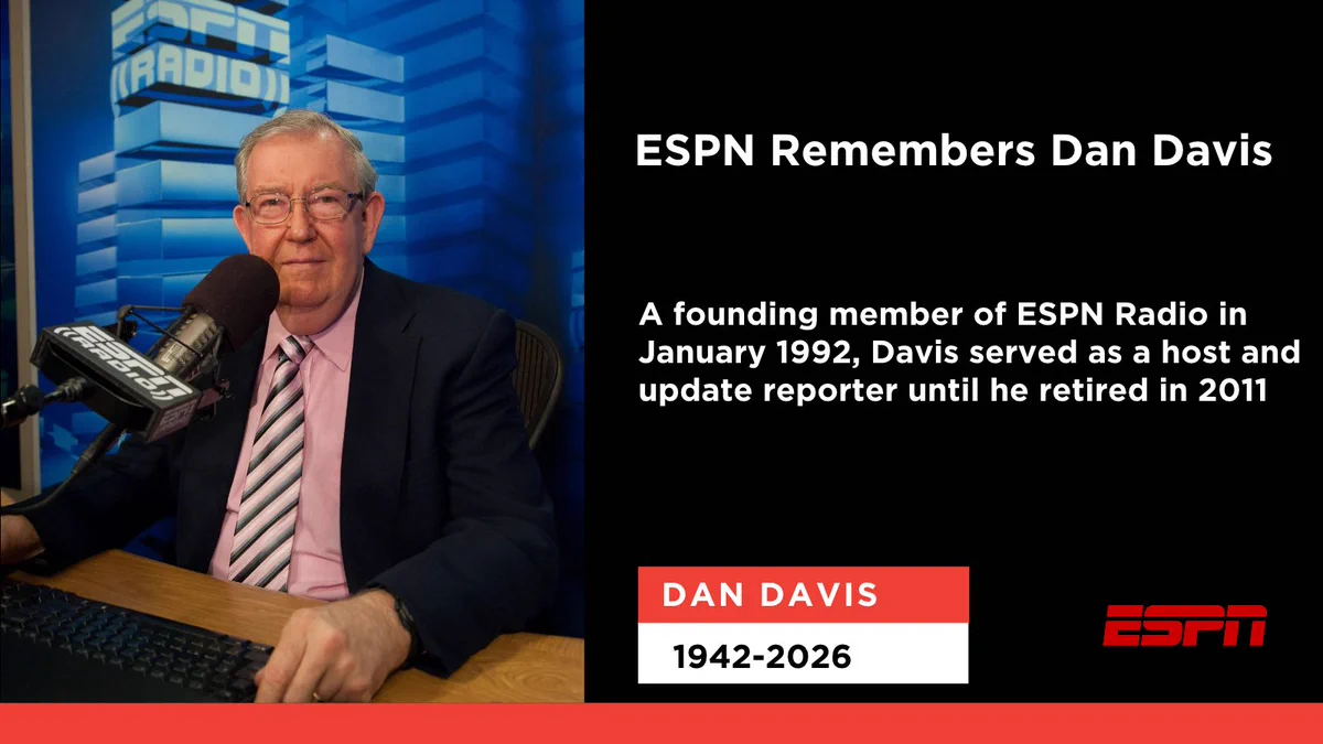 ESPN Radio Pioneer Dan 'The Duke' Davis Dies at 84
