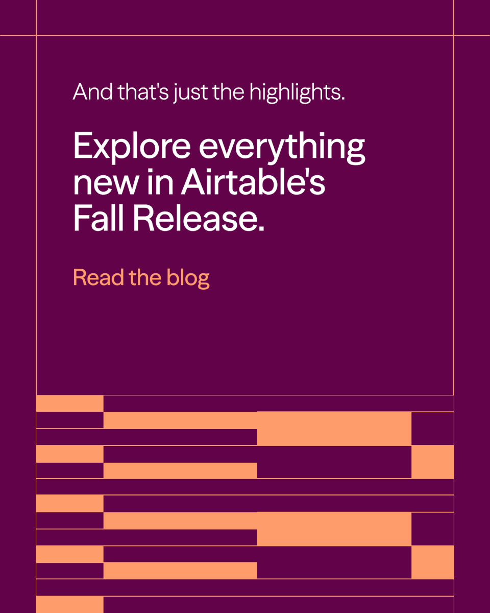 airtable's tweet photo. Explore it all right here: https://t.co/OzwGyaamRa https://t.co/9aHlK6JMaL