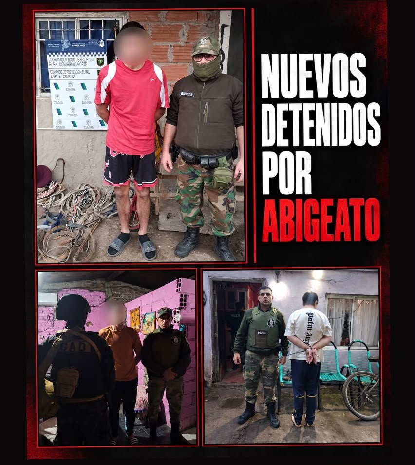 ACMACABALLOS's tweet photo. 🚨 NUEVOS DETENIDOS POR ABIGEATO

Seguimos trabajando, aportando pruebas y herramientas para que quienes cometen estos delitos respondan ante la Justicia.

Gracias al compromiso incansable de nuestra abogada, Dra. Lidia Quiroz, y al conocimiento y los aportes técnicos del Dr. Ariel Corse, estamos contribuyendo a lograr avances importantes en esta lucha.

Detrás del abigeato hay mucho más que el robo de caballos. Hay animales que son sometidos a un sufrimiento atroz y que, en muchos casos, terminan asesinados de manera cruel y despiadada.

Estamos frente a una problemática que exige investigar las posibles asociaciones ilícitas detrás de estos hechos, desarticular las redes responsables y lograr que los culpables reciban las condenas que corresponden.

Estos avances demuestran la importancia del trabajo serio, coordinado y comprometido de la Justicia frente a un flagelo que provoca la muerte y el sufrimiento de miles de caballos.

Desde ACMA seguiremos trabajando codo a codo con la Justicia, poniendo a disposición nuestra experiencia, nuestro conocimiento y todas las herramientas que estén a nuestro alcance.

No vamos a mirar hacia otro lado. No vamos a abandonar esta lucha.

HASTA LAS ÚLTIMAS CONSECUENCIAS.

🐴 JUSTICIA POR LOS CABALLOS.

Gracias Sr. Jefe, Pnal. CPR Gral. Rodríguez, C.Z.S.R.C.N., con la Dirección de Delitos Complejos con intervención de la UFIyJ nro.07 a cargo de la Dra. Solange Castelli dpto. Judicial de Moreno