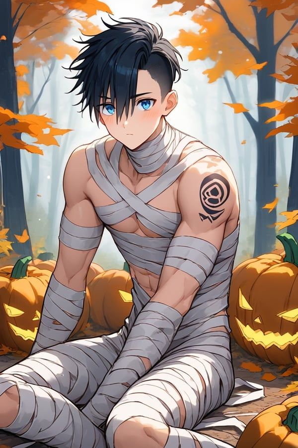 ChicosDelAnime's tweet photo. #mummy  #AIイラスト #スマホでAI #anime #fanart #AIイラスト #AIart️️️️️️️️️️️️️️️️️️️️️️️️️️️️️️️️️️️️️️️️️️️️️️️️️️️ #HalloweenAIart2026 https://t.co/Ie0Oux8k5R