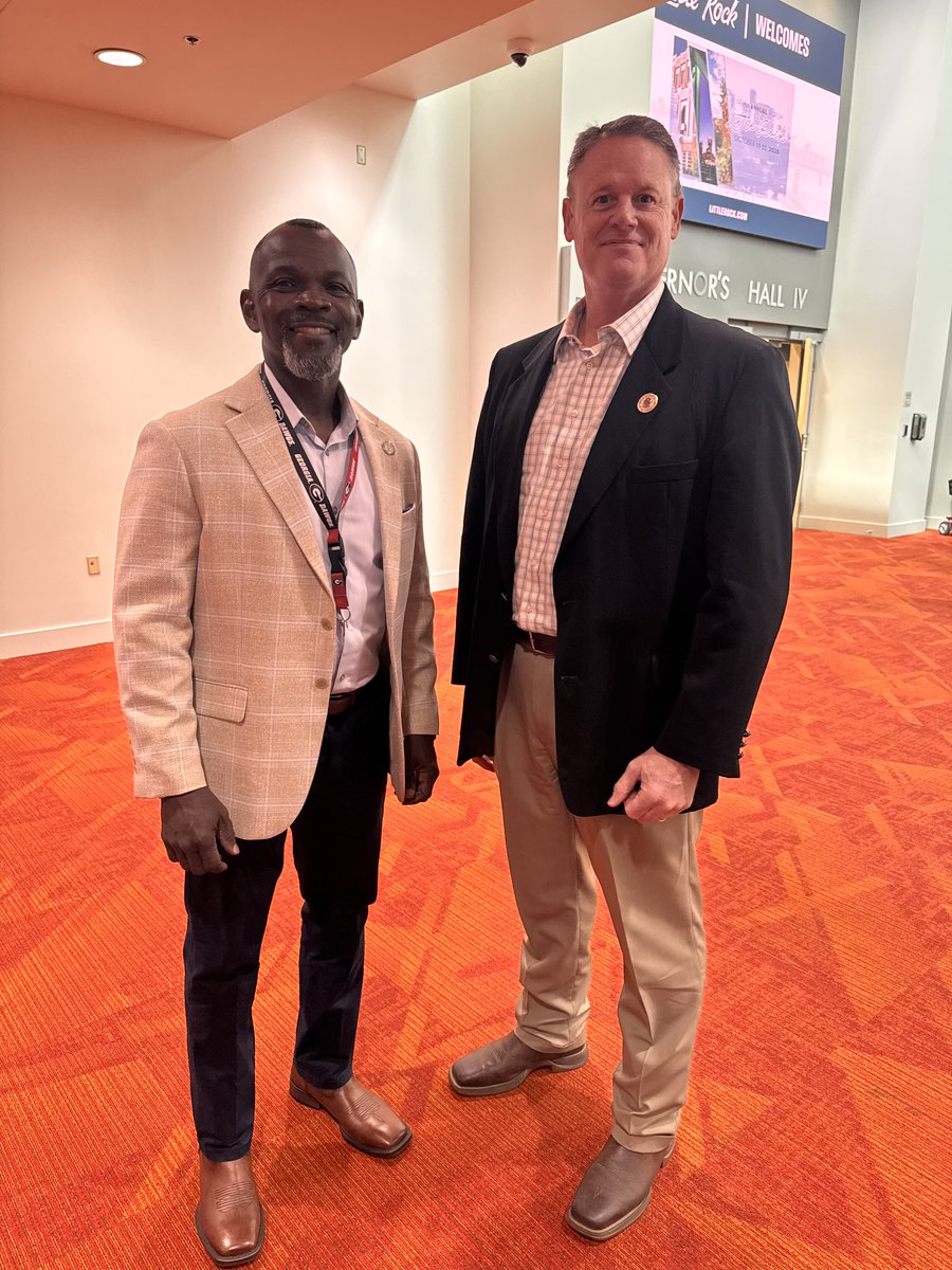 MSEMA's tweet photo. Director McCraney and FEMA Region IV Administrator Rob Ashe are at the NEMA 2026 Annual Forum. We appreciate the strong partnership with our region and look forward to sharing more insights and strengthening our coordination so we can better serve Mississippians before, during and after disasters.
