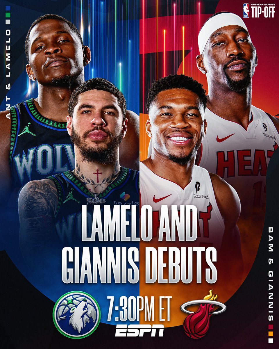 moctar_ben50556's tweet photo. Ce soir c’est la rentrée en lice des futurs champions de la NBA @Timberwolves 
Edwards x LaMelo fait moi rêver 🏀🐺 https://t.co/HUPS5NwC92