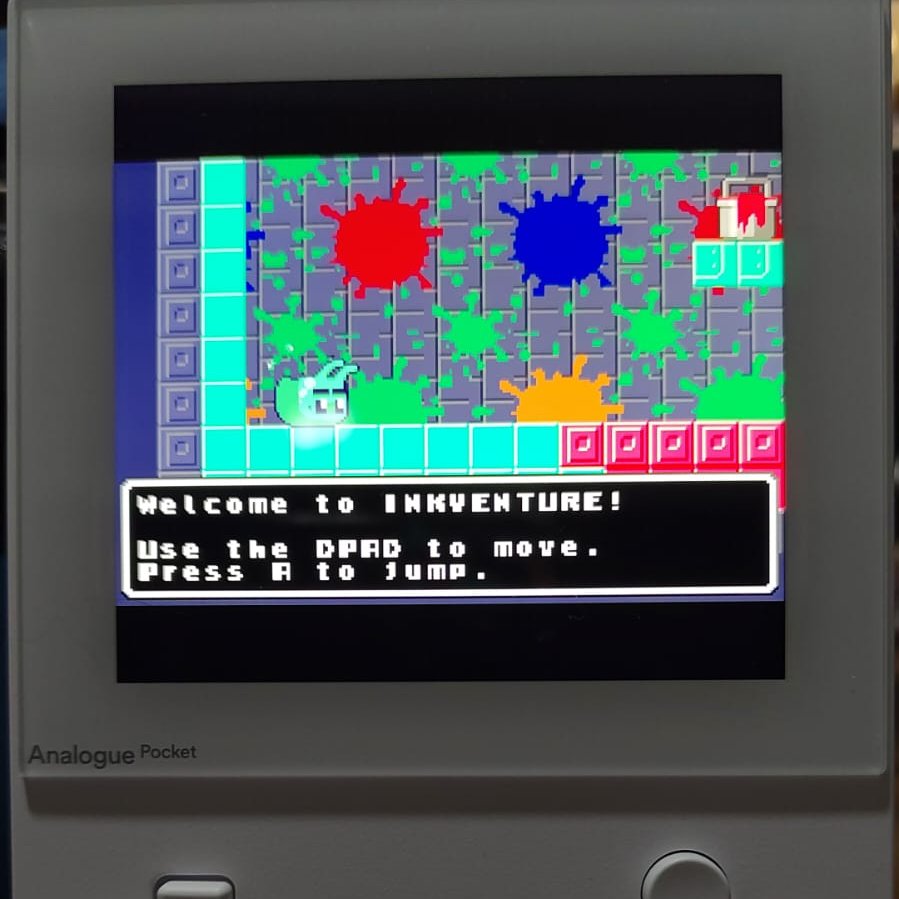 twoblackcatsx's tweet photo. We've been able to test our first GBA game on both real hardware and Analogue Pocket!

Due to we use the default speed as 3/1 so far so good!

We also got a Mega SG and Super Nt to test our SNES and MD engine and pcbs once they arrive! https://t.co/5xtsWFWgPq