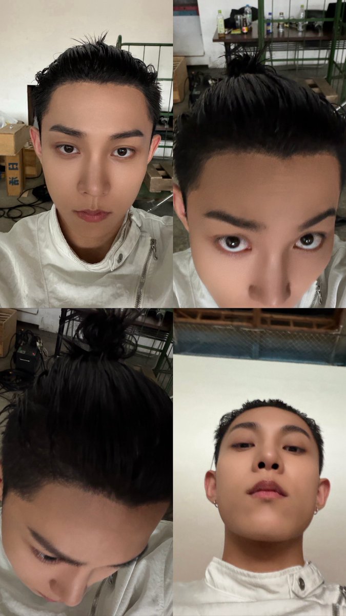 agliohlio's tweet photo. aduh itu yg bilang rul gak bagus pake manbun GAK TAU YA MANBUN ITU KESUKAAN PACARNYA??
nyul udah bilang rul paling bagus pake manbun, sampai selfie 5x loh rul saking senengnya bisa nurutin si pacar 🥲🥲 pantes sampe 2x ngomongin manbun di fromm (kata sayangku cakep, kok kata kalian engga cocok sih, batin rul). 
(rps) (rps)