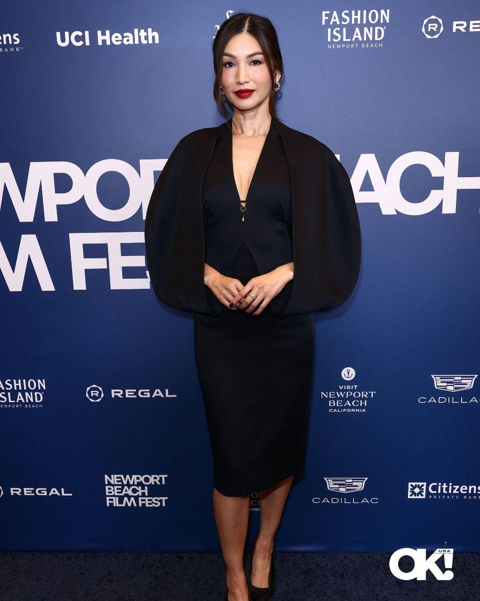 OKMagazine's tweet photo. While #CrazyRichAsians fans wait for confirmation that Astrid is returning to the upcoming series, Gemma Chan is giving us plenty to celebrate! ✨💎 The actress brought her signature elegance to the 27th Newport Beach Film Festival on October 20, where she was honored with the Outstanding Achievement in Acting Award. Until we get answers about Astrid’s next chapter, Gemma is holding it down in true leading-lady style! 👑❤️

"(📸: MEGA)