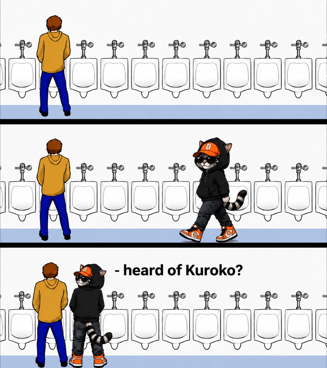 Kurokobtc's tweet photo. It’s only a matter of time before everyone is talking about $KUROKO. 🐱 https://t.co/nK89xrI86R