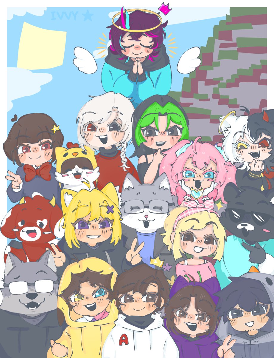ivvy_ctm's tweet photo. "No llores porque terminó, sonríe porque sucedió"
🥚🌟
Se acabo Dedsafio 4 y no quería quedarme sin dibujar algo.
Muchas gracias Webones Corp por ser el mejor POV, los quiero mucho. ♡

- #Wbnsfanart #WbnsCorp #dedsafio4fanart ☆ https://t.co/JIkXSj8lFk