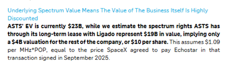 SpacBobby's tweet photo. $ASTS - Kinda crazy to see AST SpaceMobile trade under it's net asset value.

Current EV is around $16B...🤯 https://t.co/caVaDS8E2V