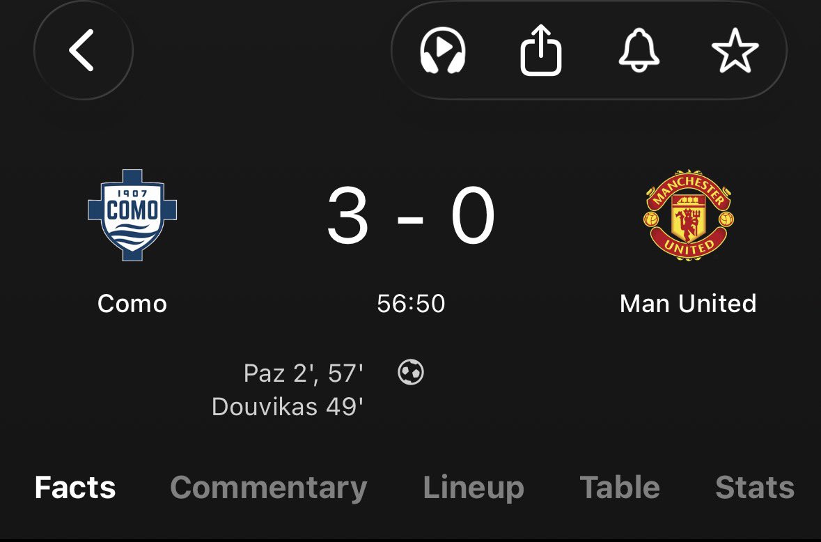 JosephBarnden's tweet photo. Got another credit today for the Brighton game and united are losing 3-0 🤩🤣 https://t.co/S31maPfv8S