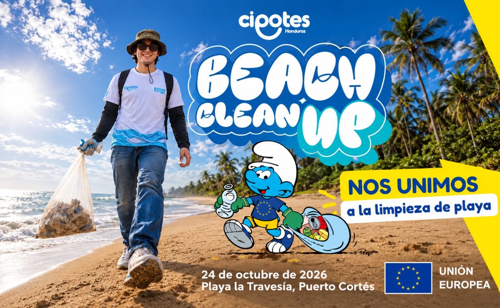 UEenHonduras's tweet photo. 1/2
📢Este 24 de octubre nos sumamos y apoyamos a @Cipoteshnd en la limpieza de Playa La Travesía,Puerto Cortés. 
Los océanos producen oxígeno que respiramos, ayudan a regular el clima y sostienen nuestra alimentación.
El océano nos conecta. Cuidarlo también.
#EUBeachCleanup 🇪🇺🇭🇳 https://t.co/g368u326Tw