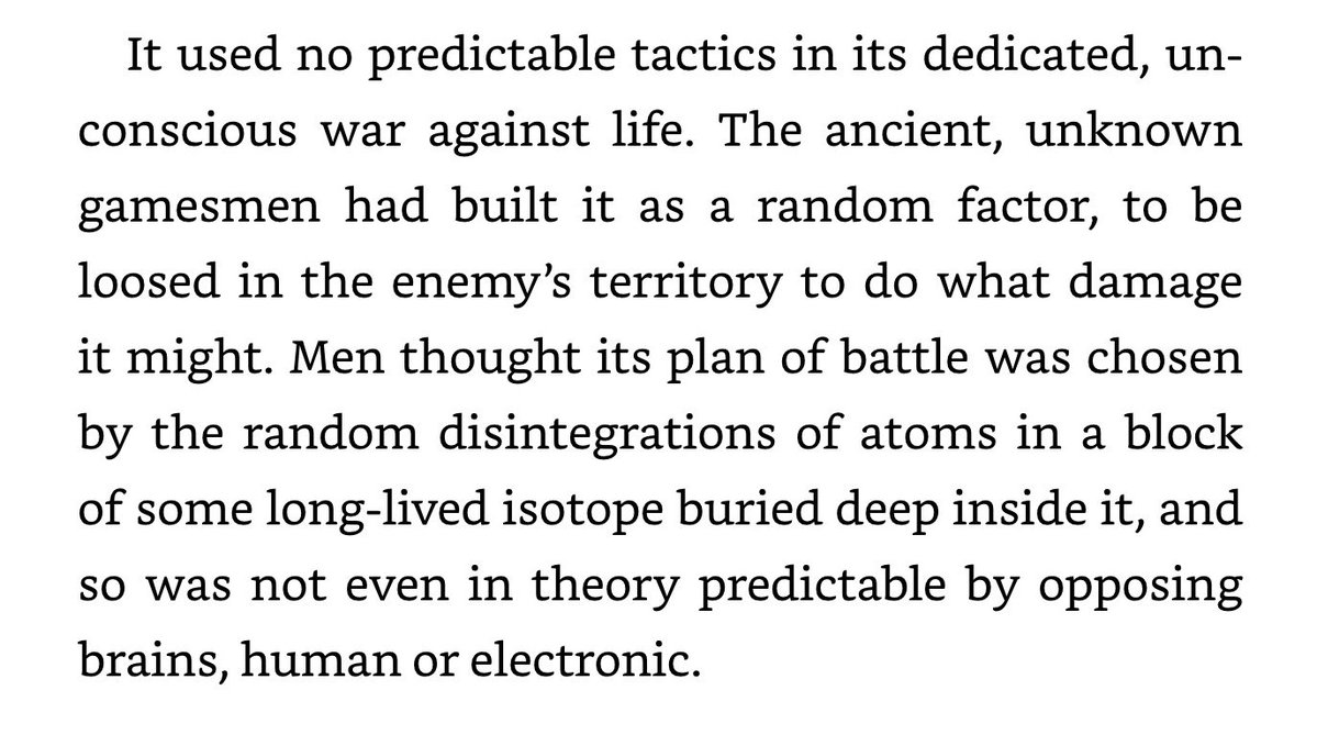 DarrellRoot's tweet photo. @bendesprets In Saberhagen’s Berserker series, the evil robots used atomic disintegrations as a perfect random number generator so their strategies could not be predicted.

 eMudhra used…. 4 😂😢 https://t.co/X5ust0jaeV