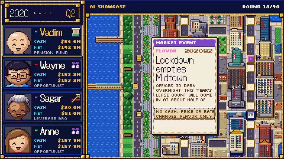 xRyanDennis's tweet photo. Can this AI video game teach you how to become rich and successful in commercial real estate?

I spoke with @CompStak’s Wayne Yu about the 21 #AI agents who built a real estate game in four days.

Read the story: https://t.co/vK1RtzA1Hq #CREtech 

@m_beckerman might appreciate this!