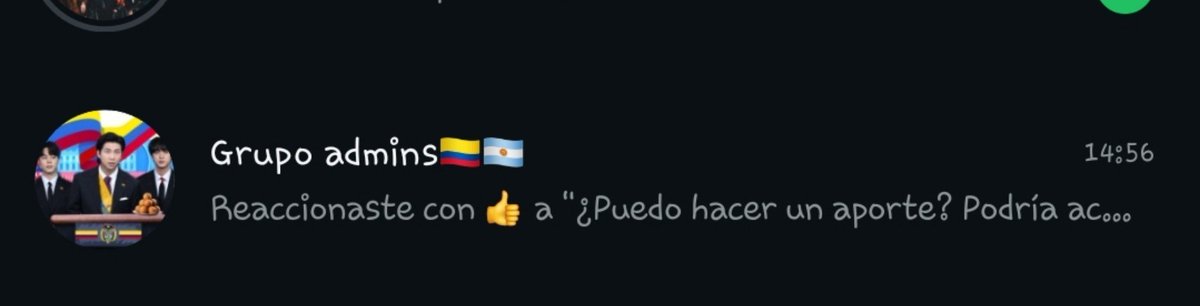 JK_ArGenTiNo_'s tweet photo. Que hago yo de admin ajajajaaj si fuera por mi ya el grupo se hubiera ido todo a la mierda, me tienen mucha fé yo las amo https://t.co/QiES1itmkm
