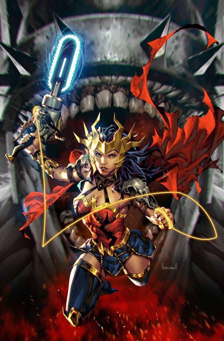 Ssnyder1835's tweet photo. Happy 85th to the sensational WONDER WOMAN!

Forever a foundational figure in the tapestry of the DCU, and someone I'm always thrilled to write. So excited for what Weezie and Stephanie do with the Themysciran lore next year!

Here's our WW from DEATH METAL, as drawn by @KaelNgu! https://t.co/G0mcBRq7tm