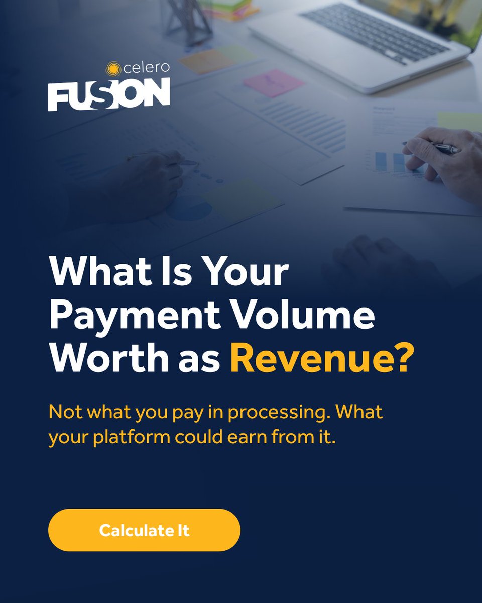 celerocommerce's tweet photo. Do you know what your payment volume is worth as revenue?

Not what you pay in processing. What your platform could earn from it: https://t.co/QA13Oq3wT2 

#CeleroFusion #ISVPayments https://t.co/4LeZ6IWEDU