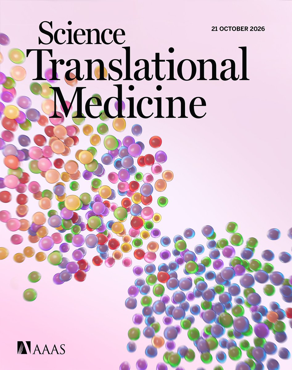 ScienceTM's tweet photo. A new antifungal drug architecture combats infections in mice without the usual toxicity, a fluorescent imaging agent could enable more pinpointed removal of lung cancer tumors, and more in this week's new issue of #ScienceTranslationalMedicine. https://t.co/88pcdRXSzC https://t.co/60PvdcdFfH