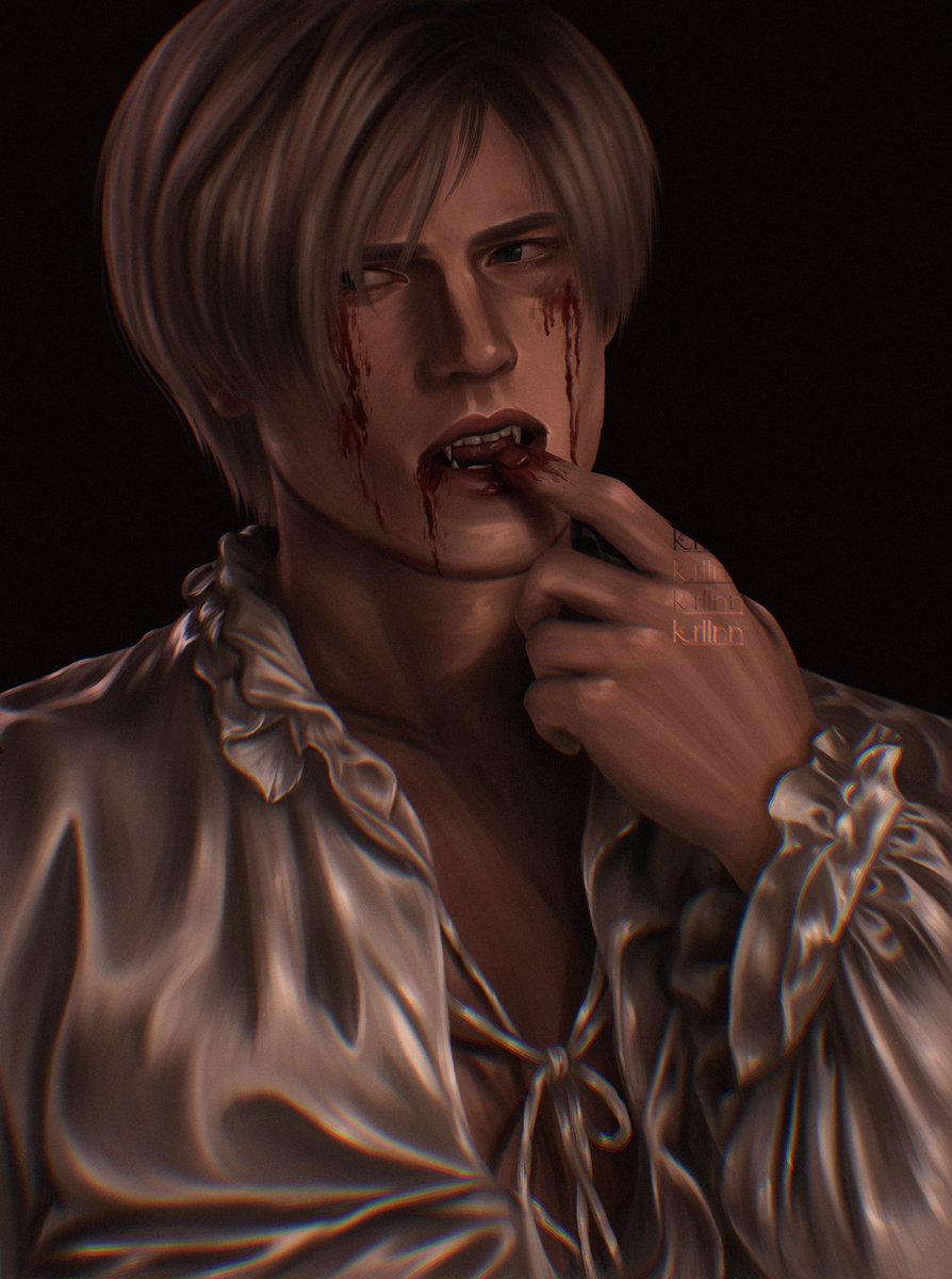 whereiskrln's tweet photo. vampire leon 🧛🏻

#art #artist #digitalart #leonkennedy https://t.co/znIdkpZIeJ