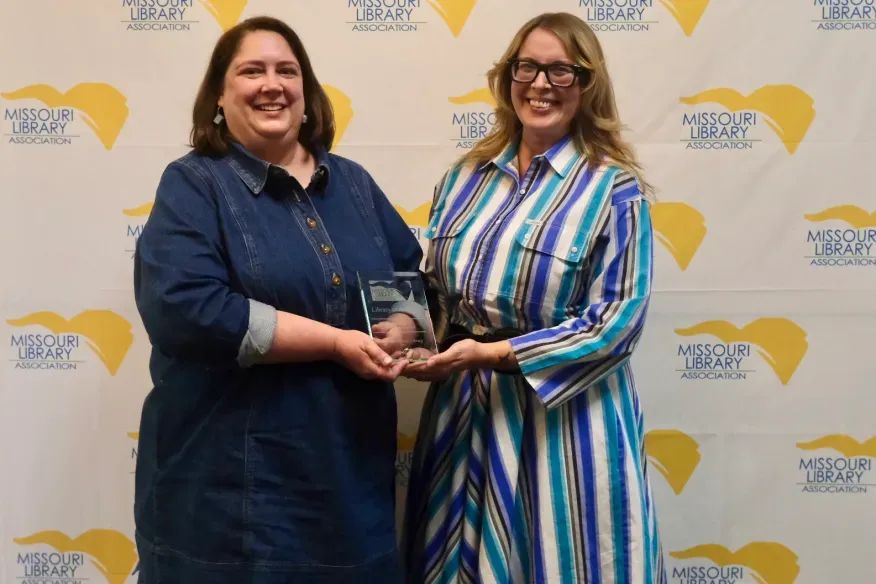 STLpubLibrary's tweet photo. 🏆 We’re honored to be named the 2026 Missouri Library of the Year by the Missouri Library Association! This award celebrates excellence in library service and the vital role libraries play in strengthening communities across Missouri. ❤️📚 https://t.co/rMlUa3polx