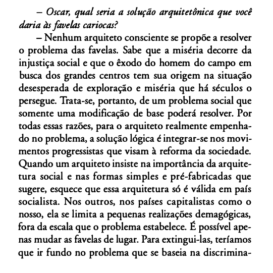 CIdentidade's tweet photo. Lembrei dessa resposta do Niemeyer https://t.co/DfSFpFi10p