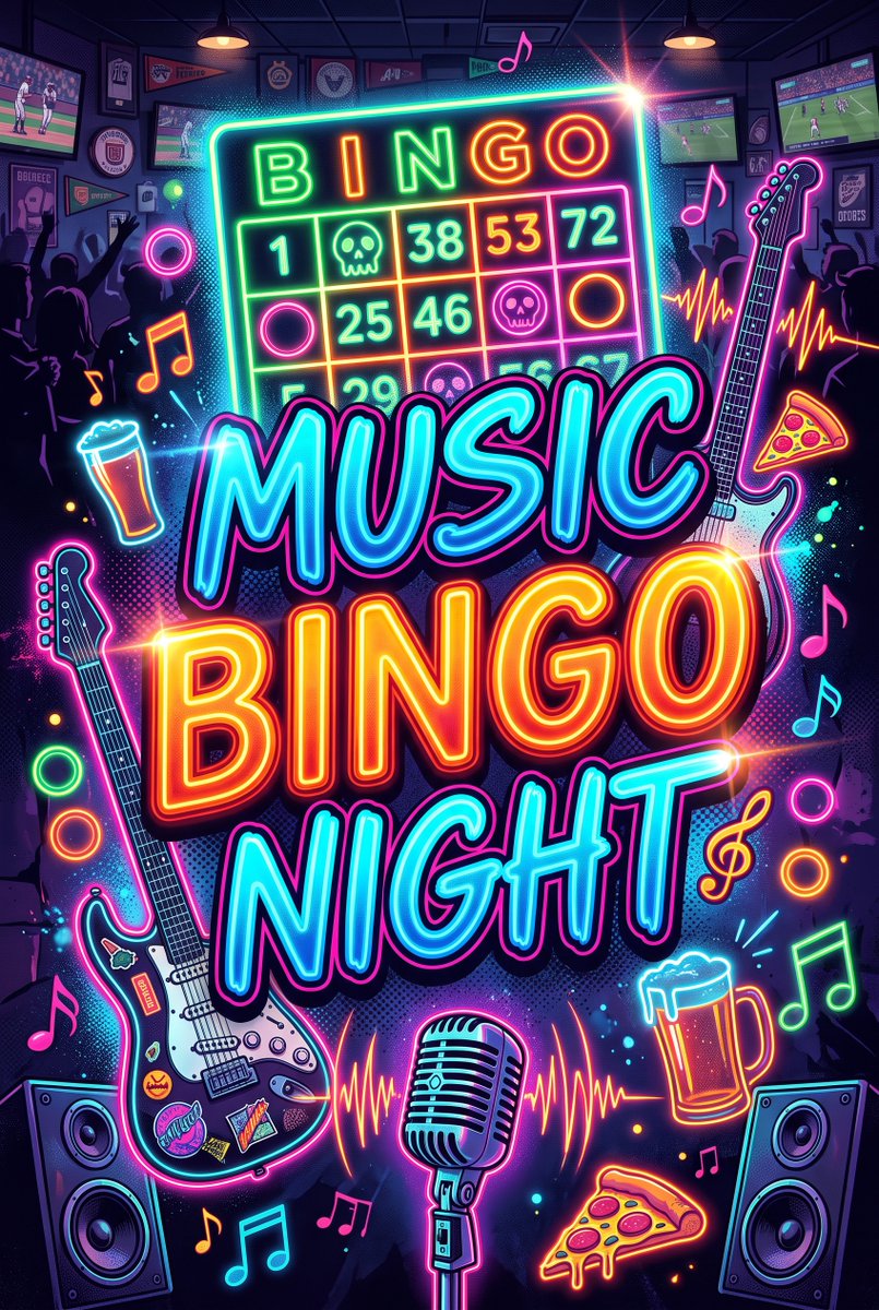 QuizBingo's tweet photo. 🚨 TONIGHT! Music Bingo Night @ DJ's Dugout Plattsmouth 🚨

Get ready for an awesome Wednesday night filled with cold drinks, great food, and killer tunes! 🍻🎶 Join us TONIGHT from 7:30 PM to 9:30 PM for two high-energy rounds of Music Bingo.

Here is what we have on the playlist tonight:

🎸 GAME 1: But Rock (Vol 1)Get ready to rock out with those early 2000s hard rock anthems! We're spinning all the heavy hitters featuring tracks from Nickelback (Burn It To The Ground, How You Remind Me), Creed (My Sacrifice), Theory of a Deadman (Bad Girlfriend), and Three Days Grace (Riot). 🤘🔥
🎤 GAME 2: All Eras Hits (Vol. 2)Round 2 brings a massive mix of absolute classics from across the decades! Sing along to Stevie Nicks (Edge of Seventeen), Salt-N-Pepa (Shoop), Kansas (Carry on Wayward Son), Elton John (Bennie and the Jets), and Gorillaz (Feel Good Inc.). 🎧✨

📍 Where: DJ's Dugout Plattsmouth 🗺️ 2405 Oak Hill Rd, Plattsmouth, NE 68048 ⏰ When: TONIGHT, 7:30 PM – 9:30 PM
Grab your crew, grab a bingo card, and let's go! See you tonight! 🎯🏆

#MusicBingo #PlattsmouthNE #DJsDugout #OmahaEvents #NebraskaEvents #BingoNight #Nickelback #AllErasHits #MusicTrivia #SportsBar