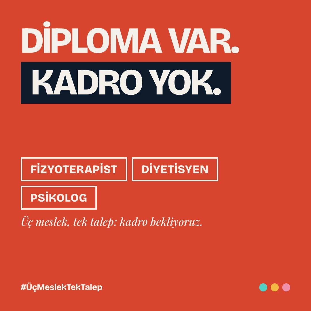pyrbrc's tweet photo. @drmemisoglu Diyetisyen ve psikolog meslektaşlarımızla birlikte koruyucu sağlığın temel taşıyız! Aile Sağlığı Merkezleri'nde (ASM) fizyoterapist, diyetisyen ve psikolog ataması halk sağlığı için ertelenemez bir ihtiyaçtır.
#ÜçMeslekTekTalep @edipuzen @saglikbakanligi @drmemisoglu @sagliksen https://t.co/ugEPejrVxw