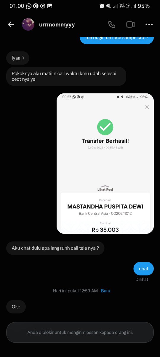 bangsal69's tweet photo. update malam ini, dapat lagi
hati hatii yaa kalian
@bigboobiesbj penipu
happy hunting💦 https://t.co/oEh1KuHHHu