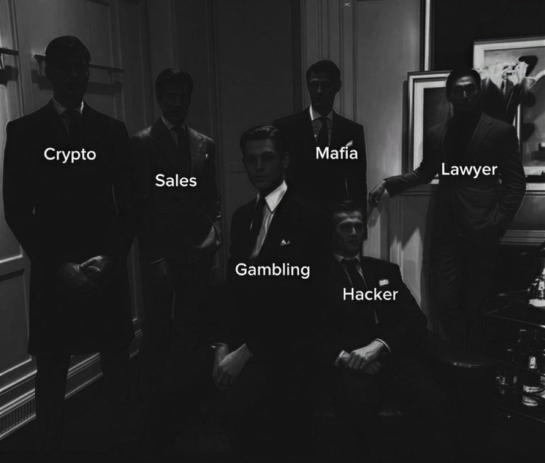 CoinDelusion's tweet photo. Assemble the team. Nobody asks questions, everybody gets paid. 🕴️
#CryptoMemes #Crypto #Bitcoin #Memes #CryptoTwitter https://t.co/lP6Zz7QhNg