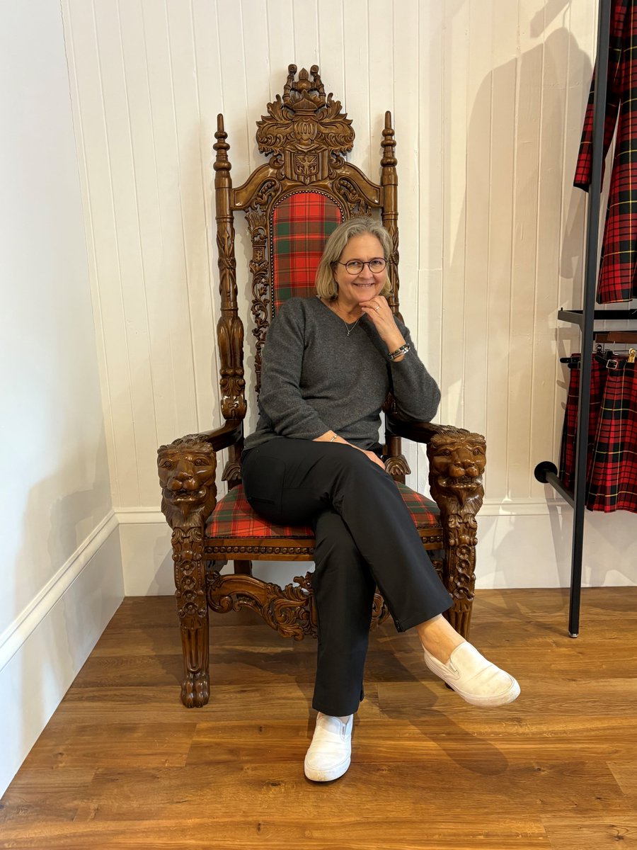 ScotlandShop's tweet photo. There's still time to enter our Game of Tartan Thrones Competition for October! 👑

📸 Snap a photo of yourself sitting on one of our iconic tartan thrones in our stores in Edinburgh, Crieff, Duns HQ, or Albany, NY, to win a tartan prize!

Enter now ➡️ https://t.co/kJ1jF1gKL7 https://t.co/gPxSvdiKP8