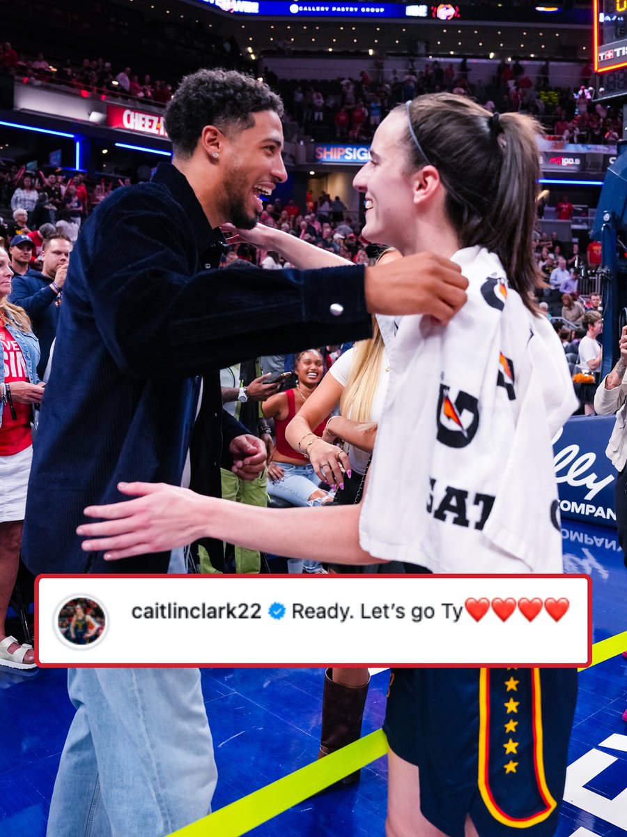 IndianaFever's tweet photo. from one Indy PG to another ❤️ https://t.co/G9kzyZVBXe