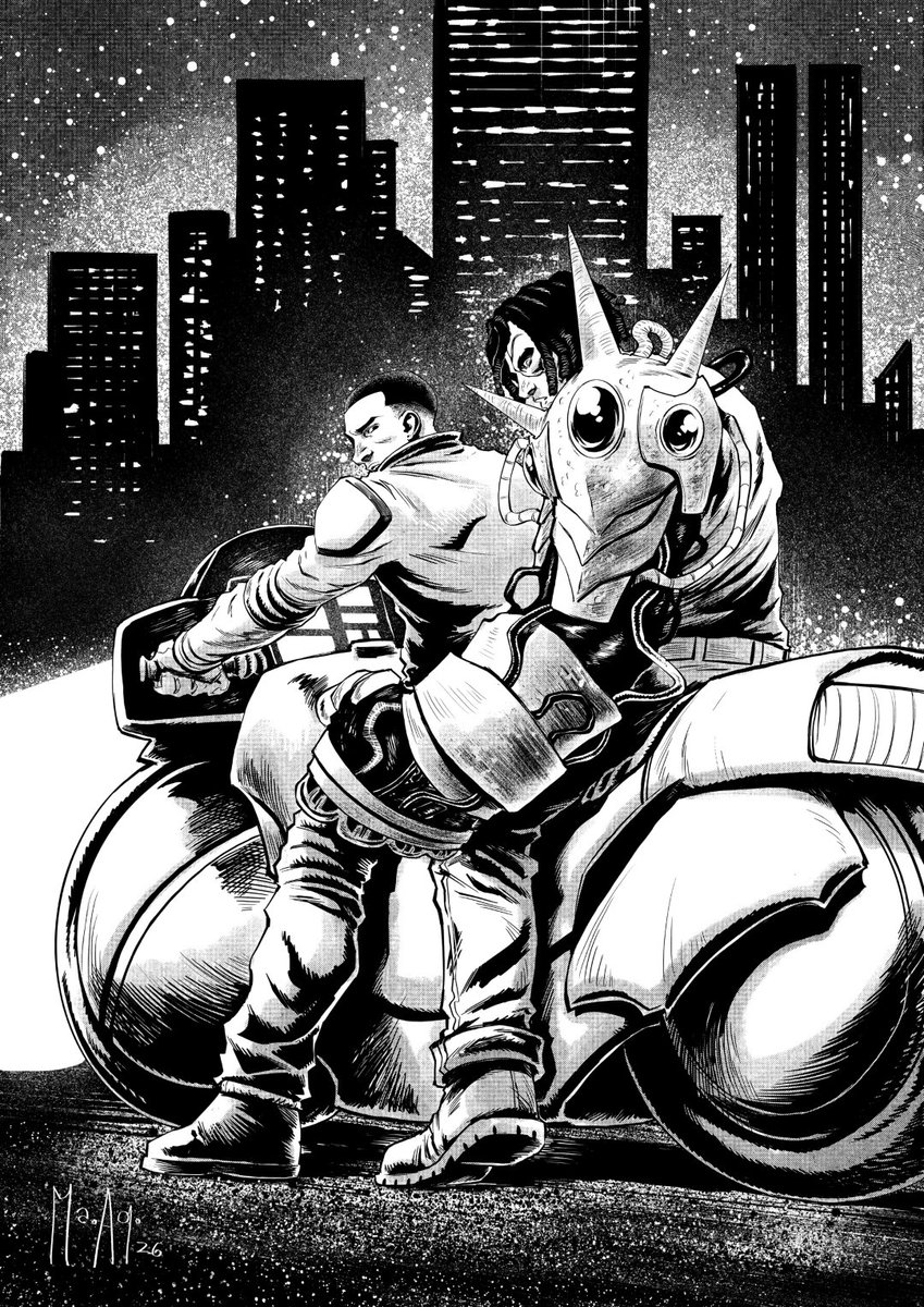 QuidProQuo_MWI's tweet photo. Part 3 of my "Absolute Outsiders/Rebels" commission was just delivered by Marcus Aquino. When he sent me the three choices I felt all of them great. This one felt cover potential and he did not disappoint.

 #AbsoluteFlash #AbsoluteBatman #VicStone #Cyborg #DukeThomas #TheSignal https://t.co/ZCsziTxR8g