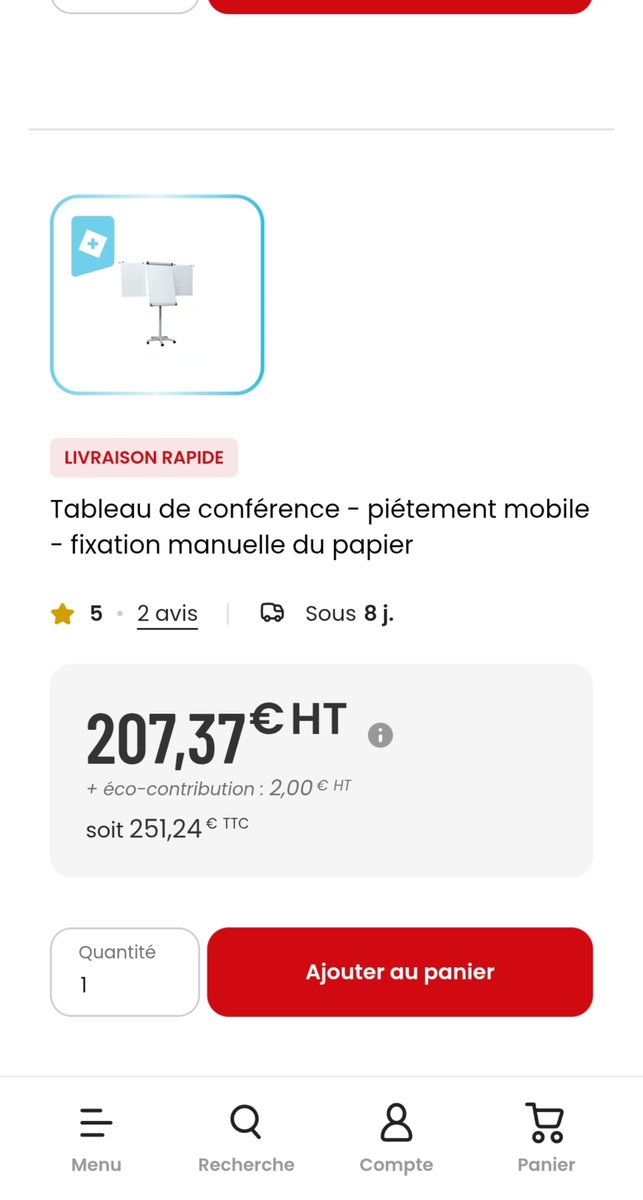 FCBmathias's tweet photo. @ethanvaltari @1l6vtec Rien que les meubles ils sont obligés d'acheter sur catalogue à l'ugap c'est des lots mais ça reste abusé https://t.co/rTrhFaRr81