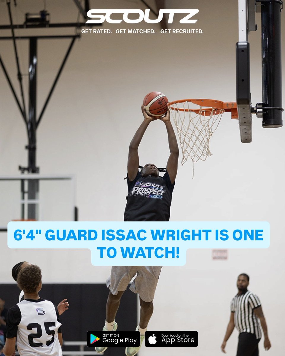 scoutzapp's tweet photo. 🚨 2029 SG ISSAC WRIGHT IS A BUCKET GETTER!

6'4" | Shooting Guard Class of 2029
Issac Wright earned top scorer recognition at the SCOUTZ Prospect Camp in Houston! 
A young scoring guard to keep on your radar!

#Scoutz #IssacWright #ClassOf2029 #NextUp https://t.co/XuO9sZ2x5I
