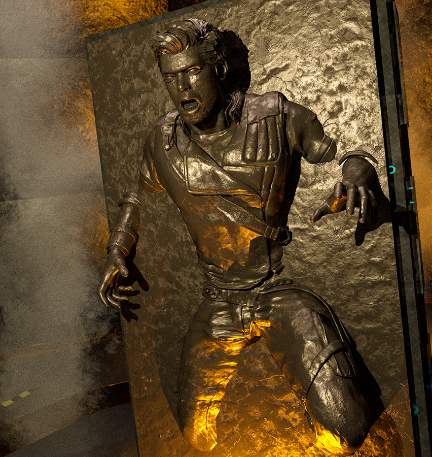 8thSD's tweet photo. Kinktober 2026 - Carbonite
Cal Kestis battles his way out of an imperial prison facility. But facility will not allow this to go unpunished. The system tricks him into going into a chamber where he becomes trapped in a carbonite slab that will be used to decorate the facility. https://t.co/Vq3zSnq1fx