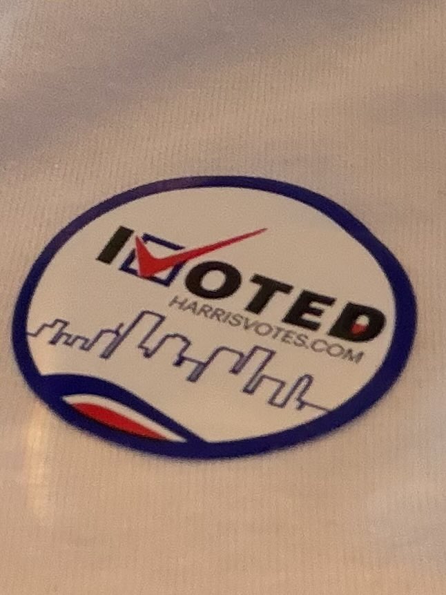 HonoraBarrett's tweet photo. Today:  We voted for @KenPaxtonTX !! https://t.co/6FIXE3k0rX