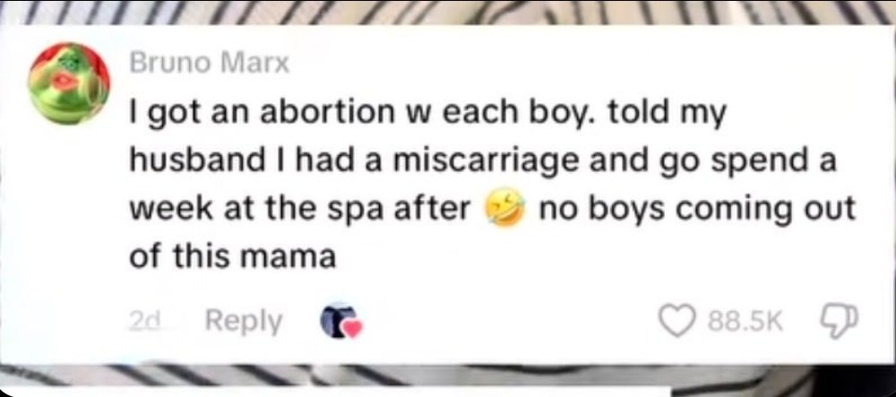 baalzamon35's tweet photo. Hates men enough to kill all of her sons.

Doesn't hate men enough to quit riding dick raw all the time https://t.co/KDnlP2HPEB