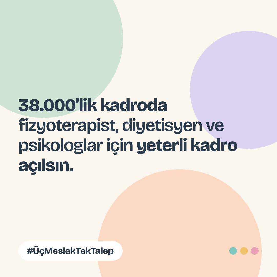 ayseyalabik39's tweet photo. @drmemisoglu Sayın Bakanımız @kemalmemisoglu, koruyucu sağlık ve rehabilitasyon hizmetlerinin gücüne güç katmak için binlerce fizyoterapist göreve hazır. Sesimizi duyun, kadro müjdesini verin!
#5000FizyoterapistAtaması 
#üçmeslektektalep
@EmreCaliskan_50 https://t.co/EarMbrDJS5