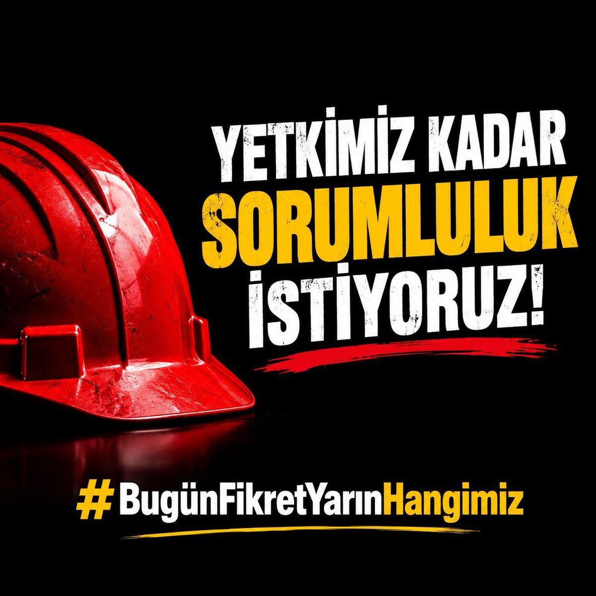 ercanmatta's tweet photo. 🔴 YETKİ BAŞKASINDA, SORUMLULUK UZMANDA MI?

Bu çelişkiye hukuki çözüm istiyoruz!

#BugünFikretYarınHangimiz https://t.co/OeTzHaheMC