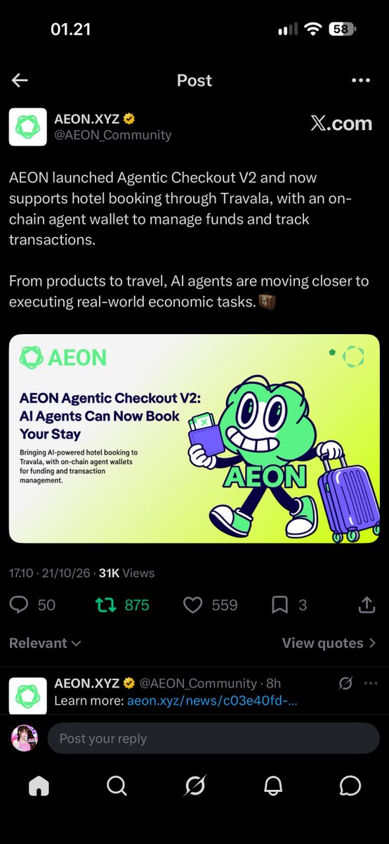 xaevrin's tweet photo. @CryptoWithCGA @AEON_Community https://t.co/n4FX9XCbkm
