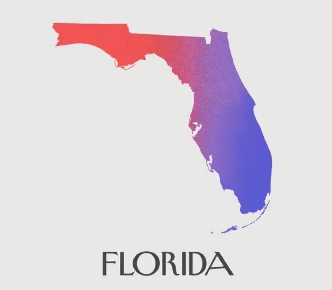 OpenSourceZone's tweet photo. Day 3 Florida In Person Early Vote update 

🔴 Republican: 53,242 (46.1%)
🔵 Democrat: 39,863 (34.5%)
🟡 Other: 22,499 (19.5%) https://t.co/U6yMZ7bIVk