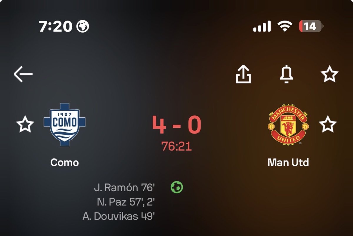 JustOneAnu's tweet photo. Wtf Manchester United is really cooked 😳 😐 https://t.co/cANIf8QUwW