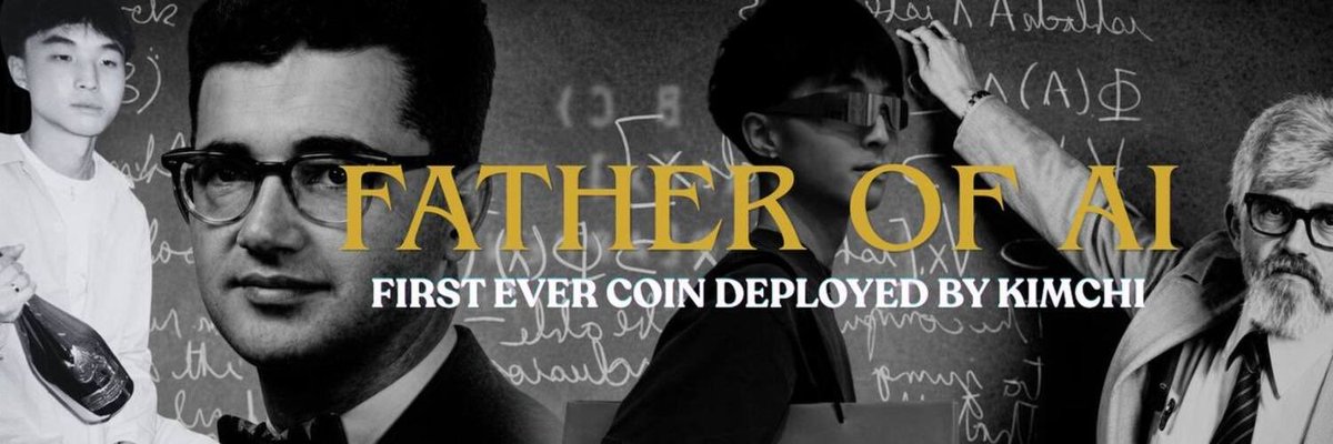 FatherOfAISol's tweet photo. Father Of AI 🤖 
John McCarthy @kimchi1x First Deploy 
It’s $Kimchi Season 🗣️ Get Familiar Or Get Left Behind…

$Mcccarthy https://t.co/RWOHyYjJtN
