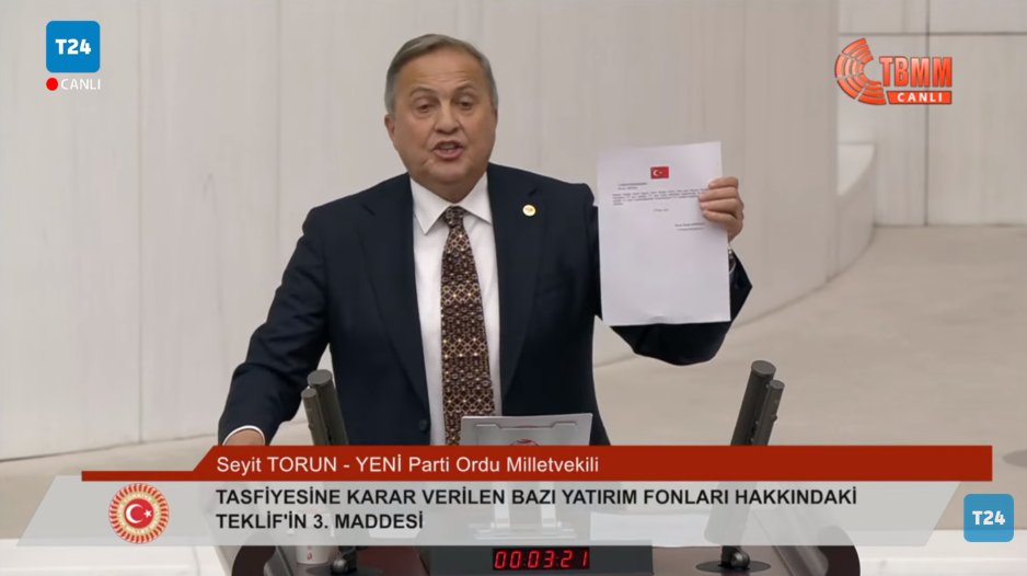 fonunmagdurlari's tweet photo. 🚨 #SONDAKİKA | Seyit Torun:

"TERAnın borsaya açılmasını sakıncalı bulup kabul etmeyen iki SPK üyesi Mutalip Ünal ve Ali Akay bir gece yarısı sayın Erdoğan tarafından görevden alındılar, yerlerine Enver Usca ve Bülent Murat Hahoğlu atandı. Ne hikmetse bu atamadan 2 ay sonra da TERA borsaya açıldı. 

Erdoğanın tüm bunlardan haberi yok öyle mi?"