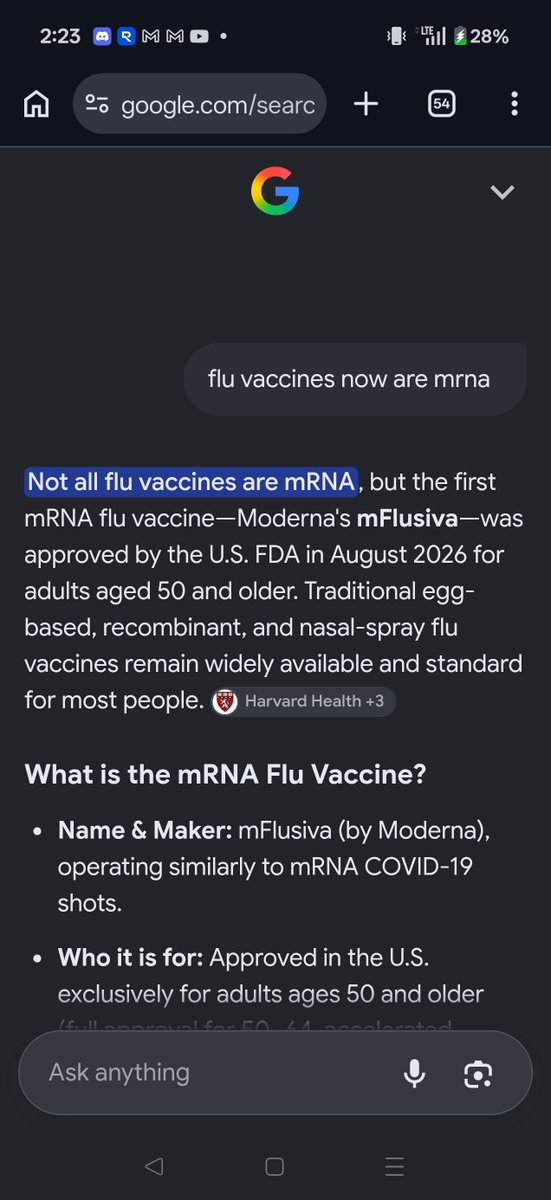 MichaelSilvaXI's tweet photo. @stopvaccinating These nasty fuckers always up to some evil. What was wrong with the old flu vaccine? Was it ineffective? Why update them to mrna? https://t.co/pMQhCIPQgn