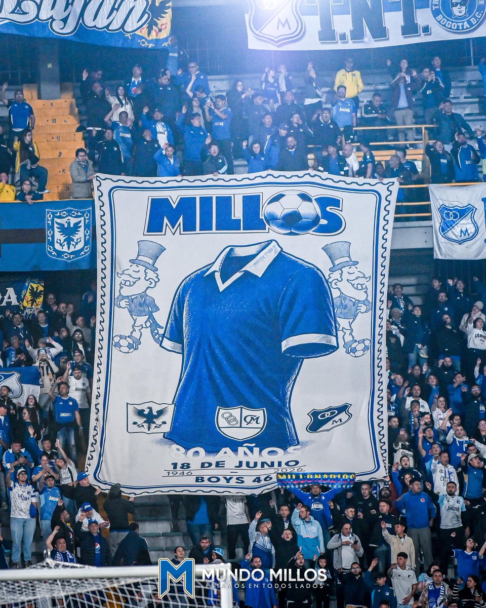 MundoMillos's tweet photo. #FOTOS Les dejamos estas y más de 300 imágenes del Millonarios 1-1 Once Caldas de anoche en El Campín con el lente de @nicodelgadillom en nuestra Web.

Galería completa: 

https://t.co/29KUv1SG9R

#EstamosEnTodosLados https://t.co/WRutPyytQo