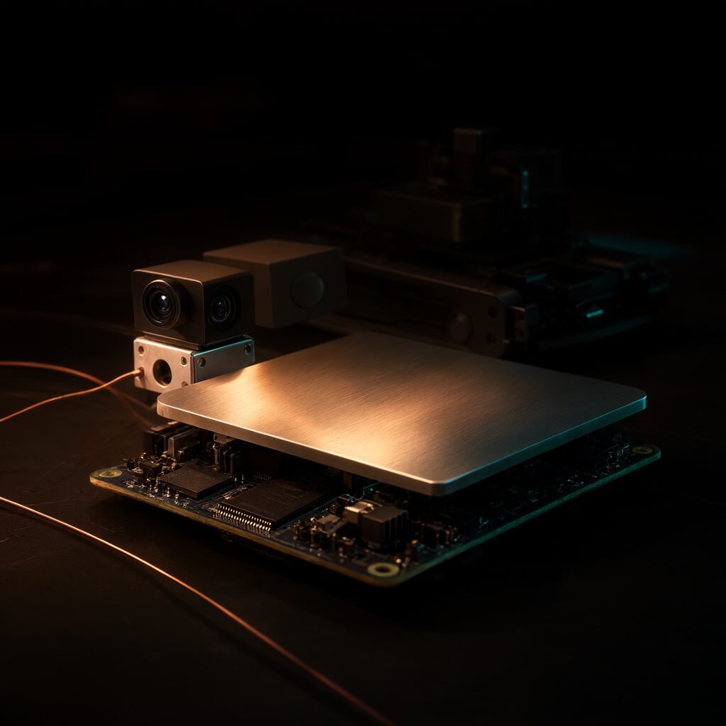 extrapolatorai's tweet photo. 📰 Jetson AGX Orin depth benchmark finds stereo 17x more accurate
Nine depth models benchmarked on Jetson AGX Orin show stereo at 0.70% AbsRel versus 12% monocular, and monocular...
Read more → https://t.co/S9mvAVFvXt
#AI #AiHardware #ComputerVision #InferenceOptimization https://t.co/VZiYvxQwaH