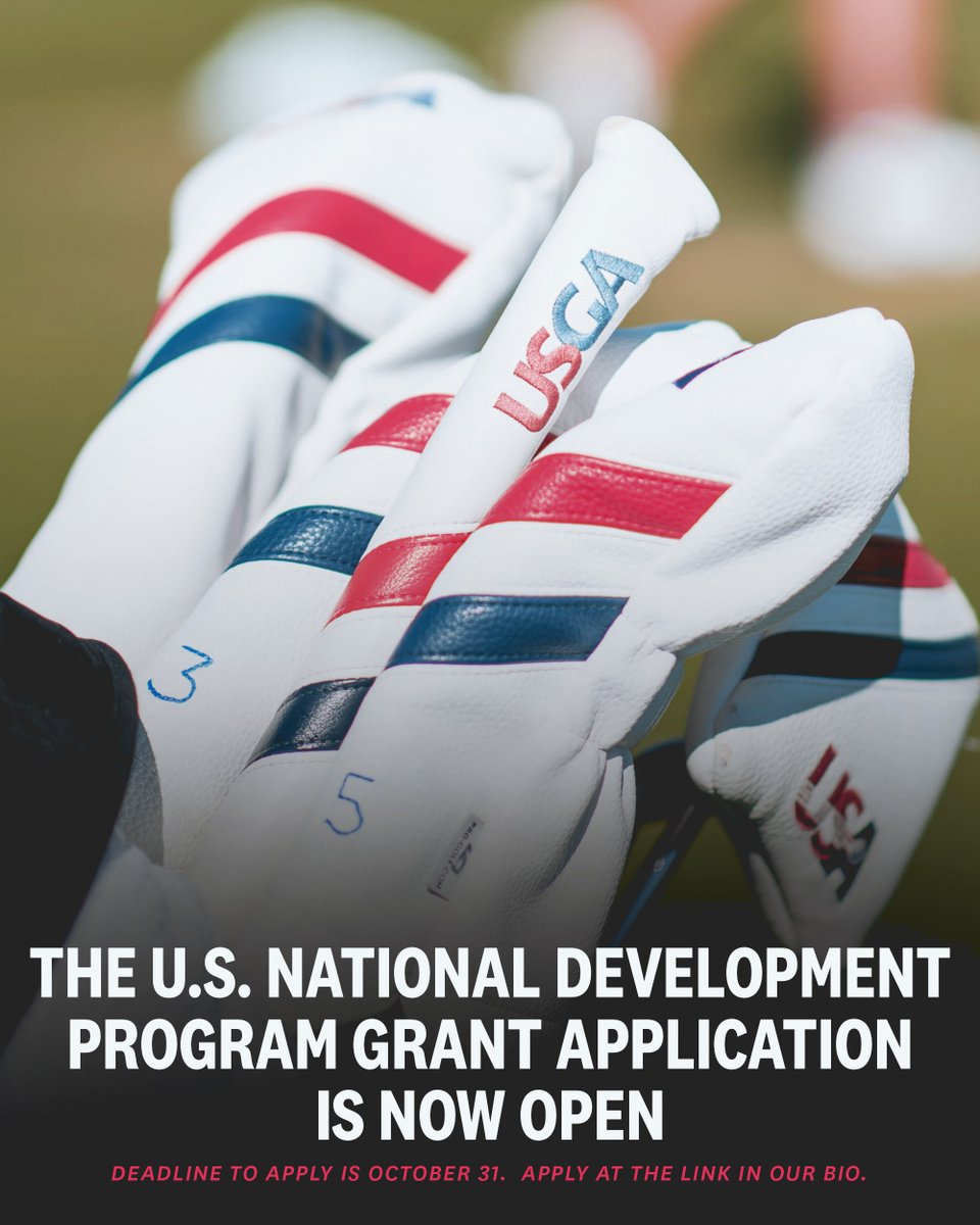 ColoGolf's tweet photo. ⏳ 10 DAYS LEFT!

The clock is ticking! Applications for the USNDP Grant are due October 31! ⛳️

Don't miss your chance to apply for financial assistance to support your competitive golf journey.

🔗 Learn more and apply: https://t.co/ojT61m2akf https://t.co/GMxmoRlWUO