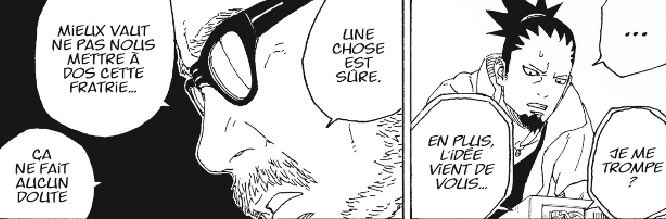 RH_IXSan's tweet photo. La destitution de Shikamaru de son poste de Hokage pourrait rebattre les cartes concernant Eida et Daemon. Leur présence à Konoha était une volonté de Shikamaru donc ça peut partir très vite en couilles si Kobu décide de revenir sur cette décision. https://t.co/iTPrG5LQeq