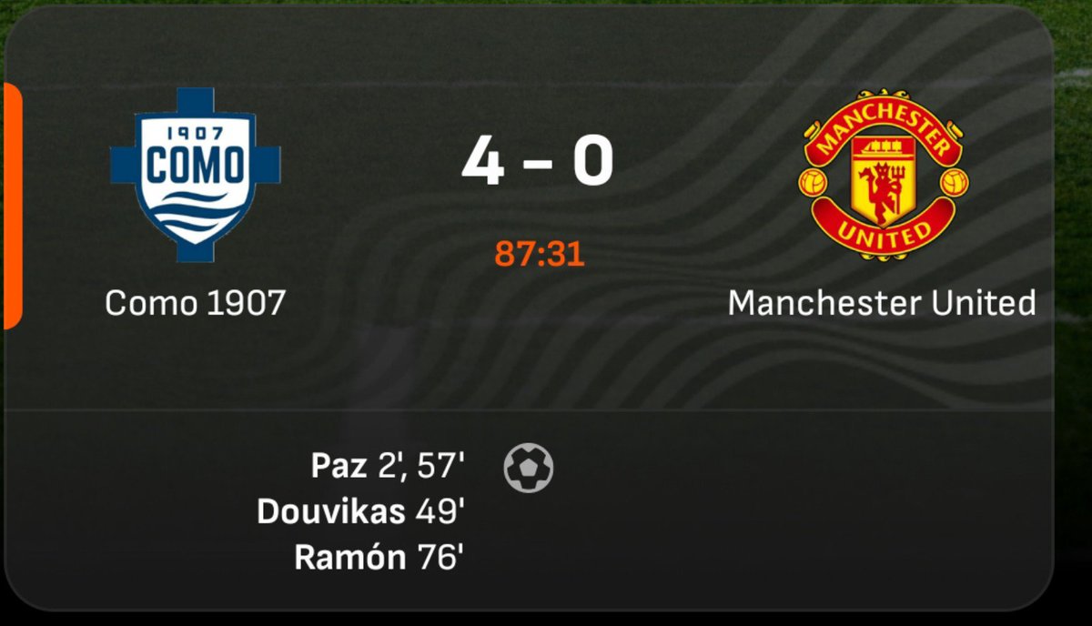 bamuchi_'s tweet photo. This is a disgrace to say the least 
#ComoManUtd https://t.co/Lpka0ZVGVl