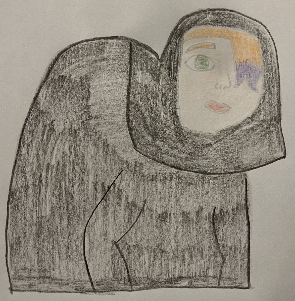 IzzyTheGothGirl's tweet photo. Day I of my Horror Character Challenge!

For this one, I did myself as Igor.
(My posture at this point from all this art, LMAO)

And the game is Imaginary Friends Institution where my imaginary friend is named Spiral. https://t.co/mbrpQFV4xz